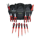 Szerszámtáska 1000V VDE 13-darabos ToolBag XL 1000V Haupa