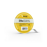 Szigetelőszalag fehér 18mm x 20m PVC Technik