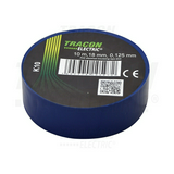 Szigetelőszalag kék 18mm x 10m PVC 90°C max. TRACON