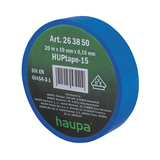 Szigetelőszalag kék 19mm x 20m PVC Haupa