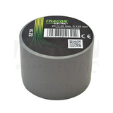 Szigetelőszalag szürke 50mm x 20m PVC 90°C max. TRACON