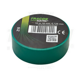 Szigetelőszalag zöld 18mm x 10m PVC 90°C max. TRACON