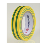 Szigetetelőszalag Vinyl zöld/sárga 15mm x 10m PVC HTAPE-FLEX15-15x10-PVC-GNYE Hellermann Tyton