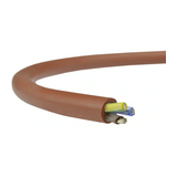 Szilikonköpenyű kábel SiHF 3x 1mm2 hajlékony 300V/U0 500V piros SiHF 100m