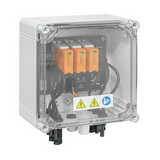Szolár DC elosztó komplett 1,1kV 1MPP II-túlfesz 2x2-MC4 2xtömszelence IP67  PVN1M1I2SXFXV2O1TXPX