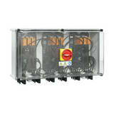 Szolár DC elosztó komplett 1kV 3MPP I+II-túlfesz DCkapcsoló 18x2-MC4 IP65  PVN1M3I9S0FXV1O1TXPX10