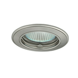 Szpot lámpatest álmennyezetbe MR16 1x 35W 12V AC/DC GX5.3 nikkel-ház BASK CTC-5514-SN/N KANLUX