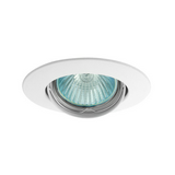 Szpot lámpatest álmennyezetbe MR16 1x 50W 12V AC/DC GX5.3 fehér-ház IP20 LUTO CTX-DT02B-W KANLUX