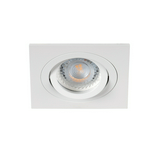 Szpot lámpatest álmennyezetbe MR16 1x 50W 12V AC/DC GX5.3 fehér-ház SEIDY CT-DTL50-W/M KANLUX