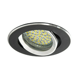Szpot lámpatest álmennyezetbe MR16 1x 50W 12V AC/DC GX5.3 fekete-ház IP20 GWEN CT-DTO50-B KANLUX