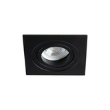 Szpot lámpatest álmennyezetbe MR16 1x 50W 12V AC/DC GX5.3 fekete-ház SEIDY CT-DTL50-B/M KANLUX