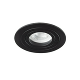 Szpot lámpatest álmennyezetbe MR16 1x 50W 12V AC/DC GX5.3 fekete-ház SEIDY CT-DTO50-B/M KANLUX