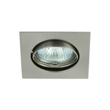 Szpot lámpatest álmennyezetbe MR16 1x 50W 12V AC/DC GX5.3 króm-ház IP20 NAVI CTX-DT10-C/M KANLUX