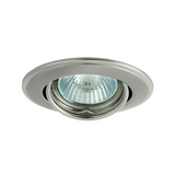 Szpot lámpatest álmennyezetbe MR16 1x 50W 12V AC/DC GX5.3 nikkel-ház HORN CTC-3115-SN/N KANLUX