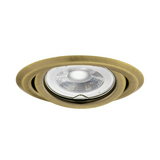 Szpot lámpatest álmennyezetbe MR16/GU10 foglalat nélkül 10W 12-240V ARGUS CT-2115 - BR/M KANLUX
