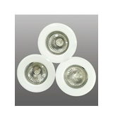 Szpot lámpatest álmennyezeti MR16 (3db) 1x 50W 230V AC GU10 króm-ház alumínium IP20 ALPE16 BRILUM