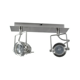 Szpot lámpatest falra/mennyezetre PAR16 2x 50W 220-240V AC GU10 króm-ház SONDA EL-2J  JDR KANLUX