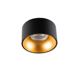 Szpot lámpatest mennyezetre PAR16 1x 50W 220-240V AC GU10 fekete-ház MINI RITI GU10 B/G KANLUX