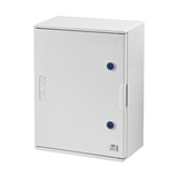 Szekrény fali szerelőlemez nélkül műanyag 499mm x 406mm x 200mm IP66 szürke sorolható 46QP GEWISS
