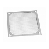 Szűrőrács műszerventilátorra csavaros 120mm fém fekete 120mm-sz 120mm-ma FM-12 Sunon