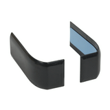 Bepattintható kábelcsatorna takaró 80x50-hez szimmetrikus kezeletlen műanyag fekete DLP LEGRAND