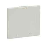 Vakfedél 96x96mm kivágáshoz 96mm-sz 96mm-ma műanyag fehér Prisma G/P Schneider