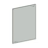 Takarólemez installációs elosztóhoz műanyag 300mm x 500mmx szürke Alpha630 8GK SIEMENS