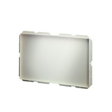 Takarólemez tokozott szekrényhez teli műanyag 490mmx 310mm FPAP40 ENYSTAR Hensel