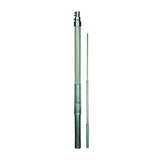 Támasztócső d50mm 4700mm GFK/AI +d22/16/10mm 2,5m-felfogórúd  SR D50 4700 FS22 2500 IP HVI GFK AL