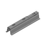 Tartó profilsín 87mm toldóval 1,5mm galvanizált acél 1200m 60mm x 50mm x Van der Valk