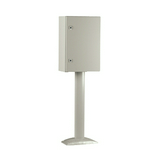 Tartóoszlop csatlakozólemezzel 370mm-sz 800mm-ma 250mm-mé alumínium szürke Spacial CRN Schneider