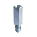 Távtartó hatlap M6x20mm (100db) 100mmx 20mmx 145mm fém szürke Spacial CRN/S3D/S3CM Schneider