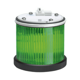 Jelzőoszlop-világítómodul Ba15d villogó zöld 12-48V/DC IP65 fekete 75mm/ TBL 8726 GROTHE