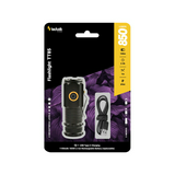 LED rúdlámpa 850lm 100m 5h 1,1Ah/Li-ion USB-C IPX4 1x tölthető akku teleppel alumínium Technik