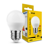 LED lámpa kisgömb P45 4,9W- 40W E27 470lm 827 220-240V AC 20000h 360° 2700K Technik