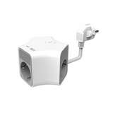 Dugaljsáv 3ágú +kapcsoló 1.5mm2 1.4m 3x2P+E/230V 16A fehér IP20 Professional Technik