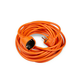 Lengő hosszabbító 3500W H05VV-F 3x 1.5mm2 10m SCHUKO dugó pipa SCHUKO lengő anya 16A 250V Technik