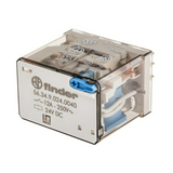 Teljesítményrelé 12A 4-v dugaszolós 24VDC monostabil IP20 56.34.9.024.0040 FINDER