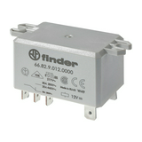 Teljesítményrelé 30A 2-v csúszósarus 24VDC monostabil IP40 66.82.9.024.0000 FINDER