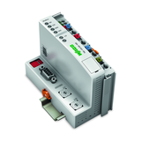 Terepi buszcsatoló 115,2 kBd 24VDC/be  tápegységgel 1xRS-485 opto MODBUS IP20 WAGO