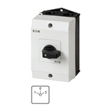 Terhelés irányváltó kapcsoló 3-pólus 20A 4kW/AC-3/400V ráépíthető tokozott T0-3-8401/I1 EATON