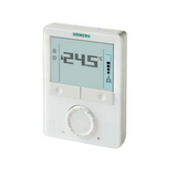 Termosztát FanCoil-hoz LCD/fix felirat ki/be 5A/ 230V 49°C ellenállás érzékelő IP30 RDG SIEMENS