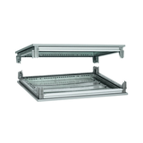 Tető+alap készlet XL3 4000-hez porszórt acél 725mm-sz 150mm-ma 725mm-mé szürke XL3 LEGRAND
