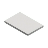 Tető átszellőzött porszórt acél 770mm-sz 72mm-ma 770mm-mé szürke Spacial SF Schneider