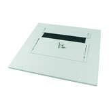 Tető-/fenéklemez többrészes porszórt acél 707mm-sz 15mm-ma 282mm-mé szürke XSPBM0804 EATON