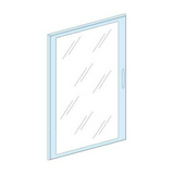 Fedél porszórt acél 575mm-sz 55mm-ma 220mm-mé szürke Prisma G Schneider