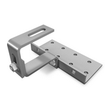 Tetőkampó napelemhez cseréphez 2xállítható 140x55x5mm/30x6mm  SolidRail Vario2 K2 Systems