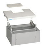Tetőpanel + lábazat fehér 250mm 370mm x 260mm Quadro4 Hager