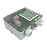 Nyomáskülönbség távadó gázra MultiRange aktív 4x0..10V levegőre DPA2500+ LCD Dual 4xV Thermokon