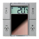 EnOcean kezelő hő- páraérzékelő 0..40°C 0..100%rH szolár  SR06 temp_rH LCD 4T IType1 Jung Thermok
